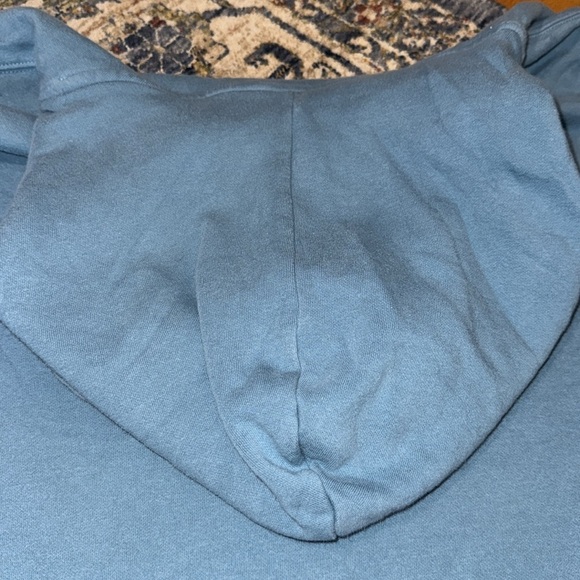 The North Face Teal Long Sleeve Pullover Drawstring Hoodie LG - Picture 11 of 16